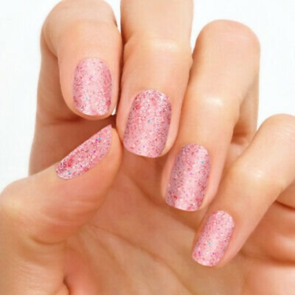 Color Street | Positively Pink nail polish strips